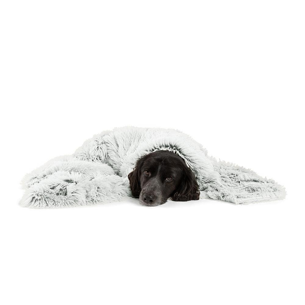Best Friends By Sheri Shag Throw viltti lemmikille taupe
