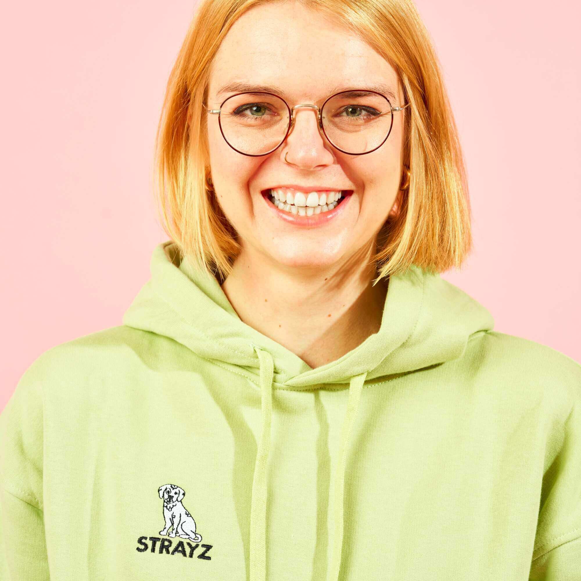 STRAYZ Doggo-Heldin huppari puuvillaa M koirafanille