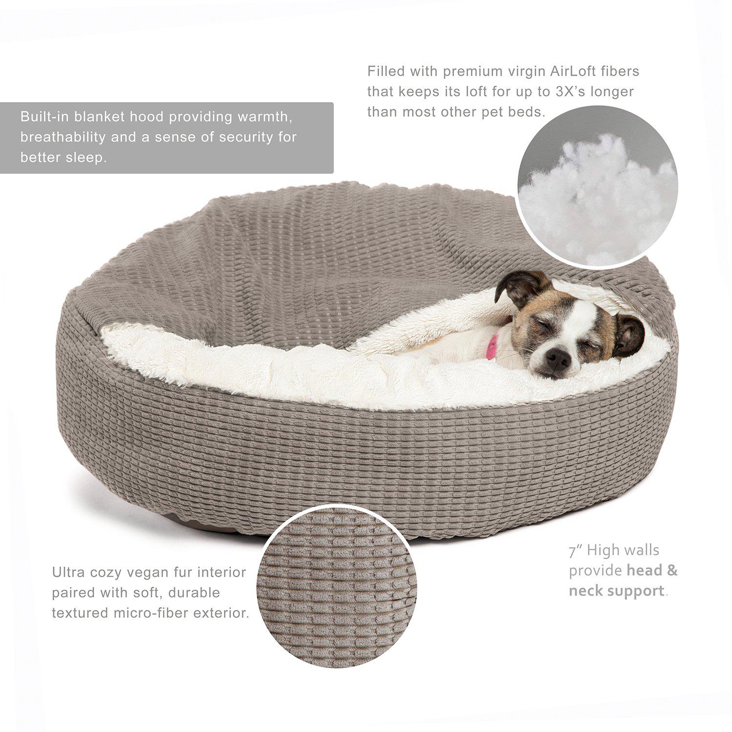 Best Friends By Sheri Cozy Cuddler Mason lemmikin peti Standard Oyster