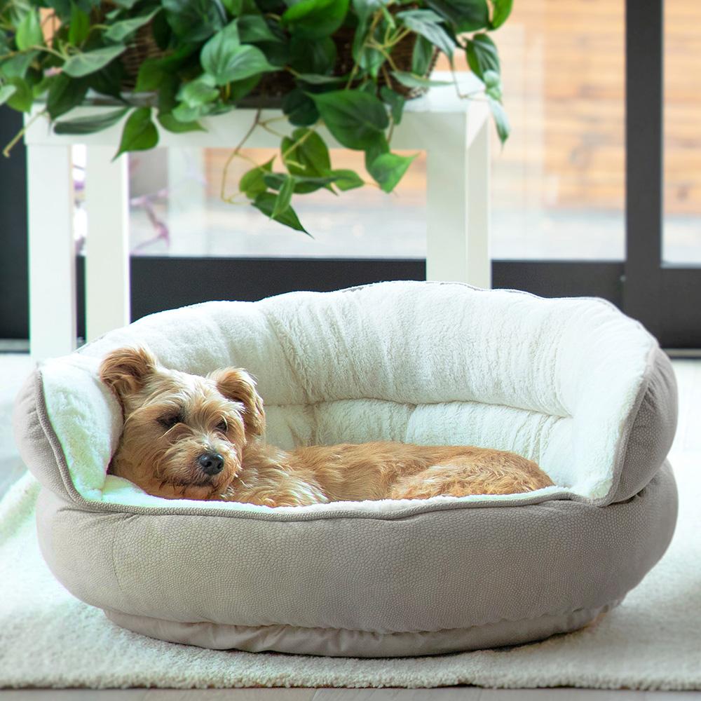 Best Friends By Sheri Pet Throne Ilan Cuddler koiranpeti jumbo harmaa