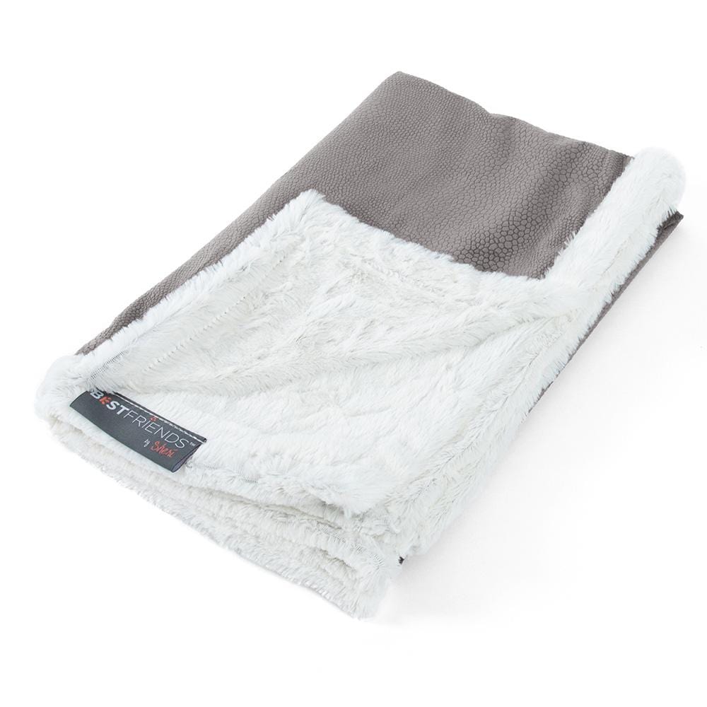 Best Friends Ilan 40x50 lemmikkiviltti Gray vegaaniturkis