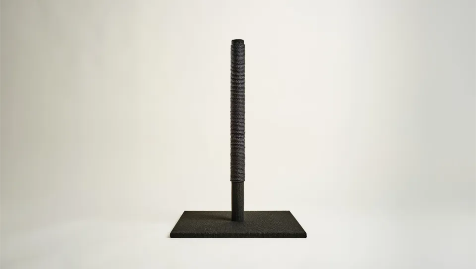 Raapima Tolppa raapimistolppa musta 86 cm