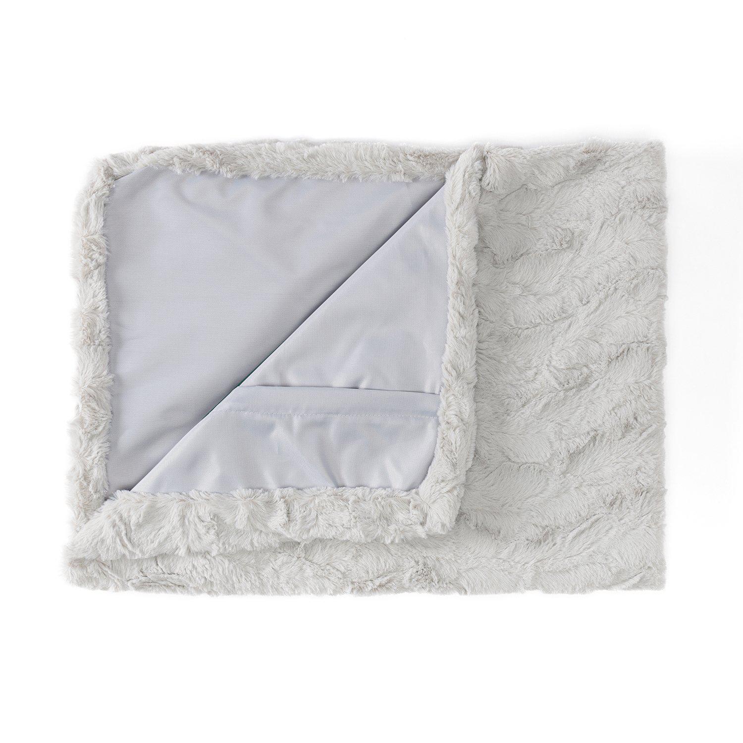 Best Friends By Sheri Calming Lux Fur Nap Mat vaihtopäällinen 27x36 harmaa