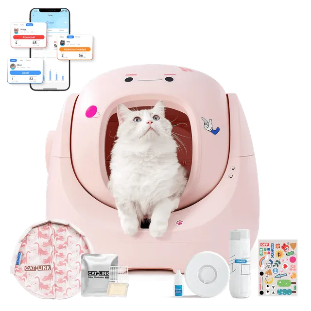 Catlink Baymax White itsepuhdistuva hiekkalaatikko
