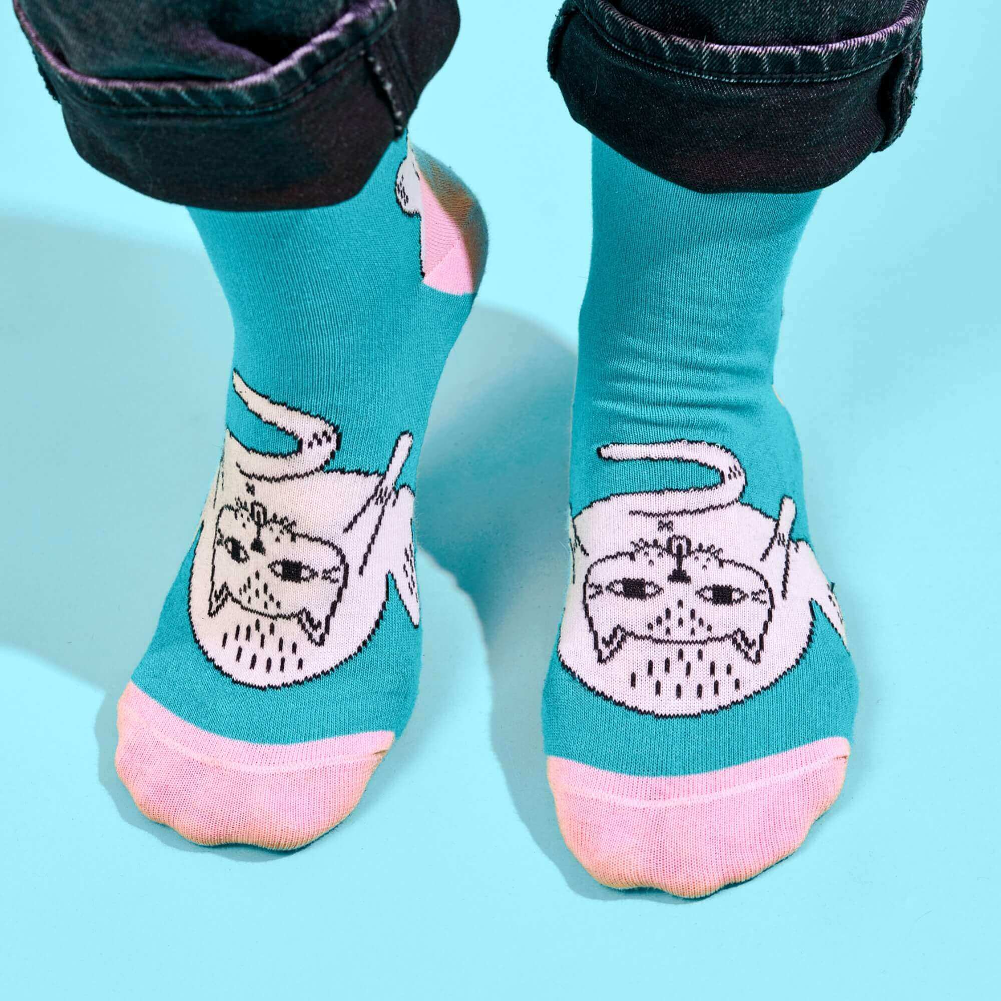 STRAYZ Poleckmiez kissasukat puuvilla koko S 36-38