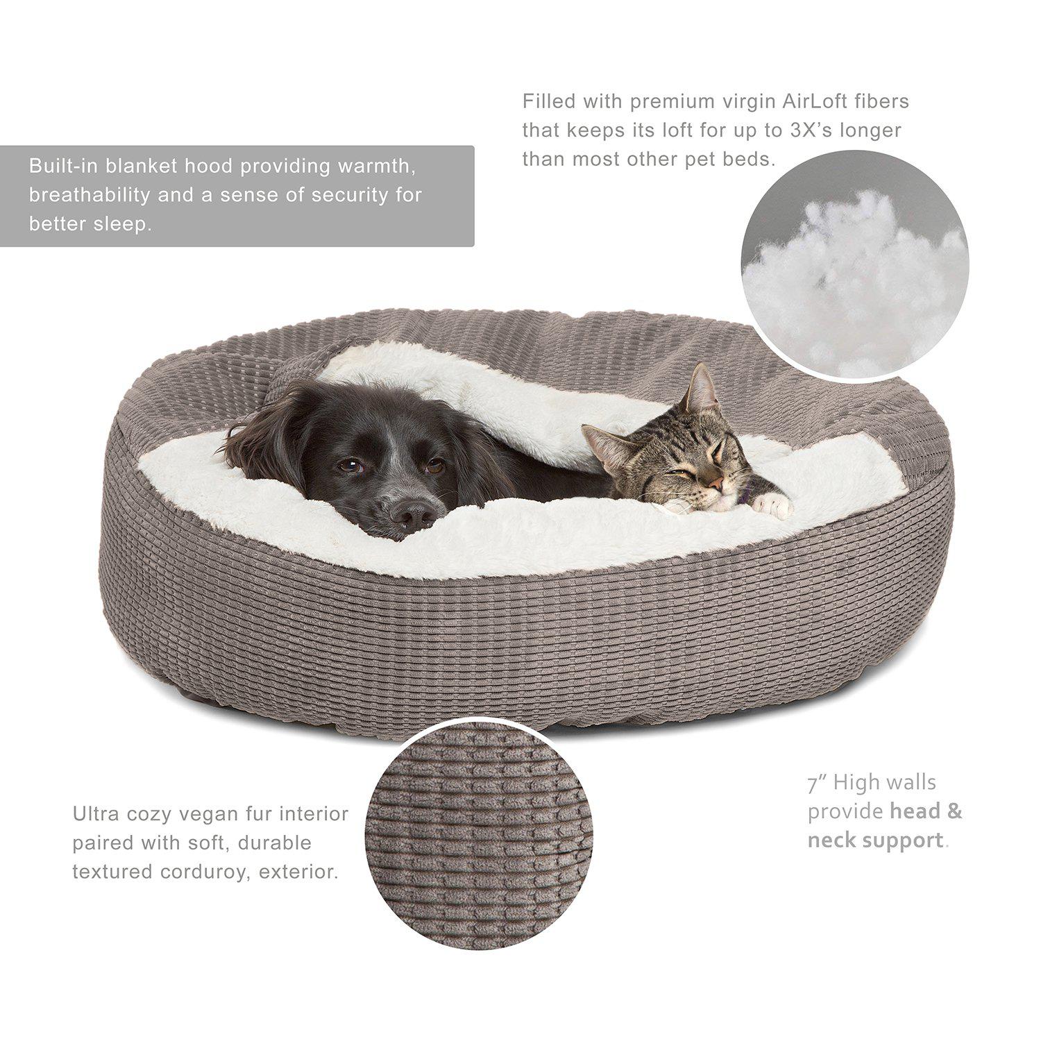 Best Friends By Sheri Cozy Cuddler Mason lemmikin peti Jumbo Dark Chocolate