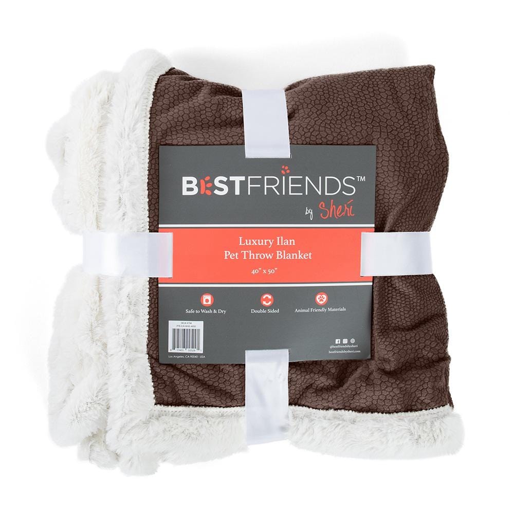 Best Friends Ilan 40x50 lemmikkiviltti Gray vegaaniturkis