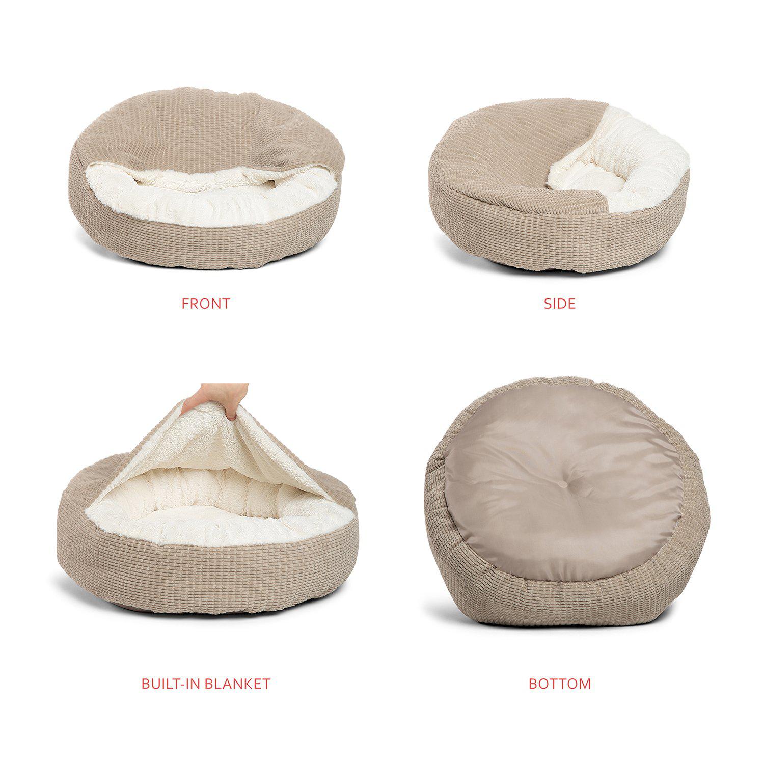 Best Friends By Sheri Cozy Cuddler Mason lemmikin peti Standard Oyster