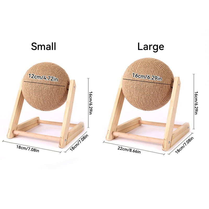 Purrbowl Orb kissanraapija Small pallo