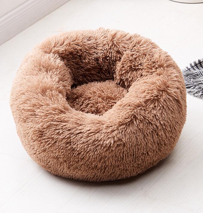 Purrbowl rauhoittava donitsipeti kissalle 60 cm vaaleanharmaa