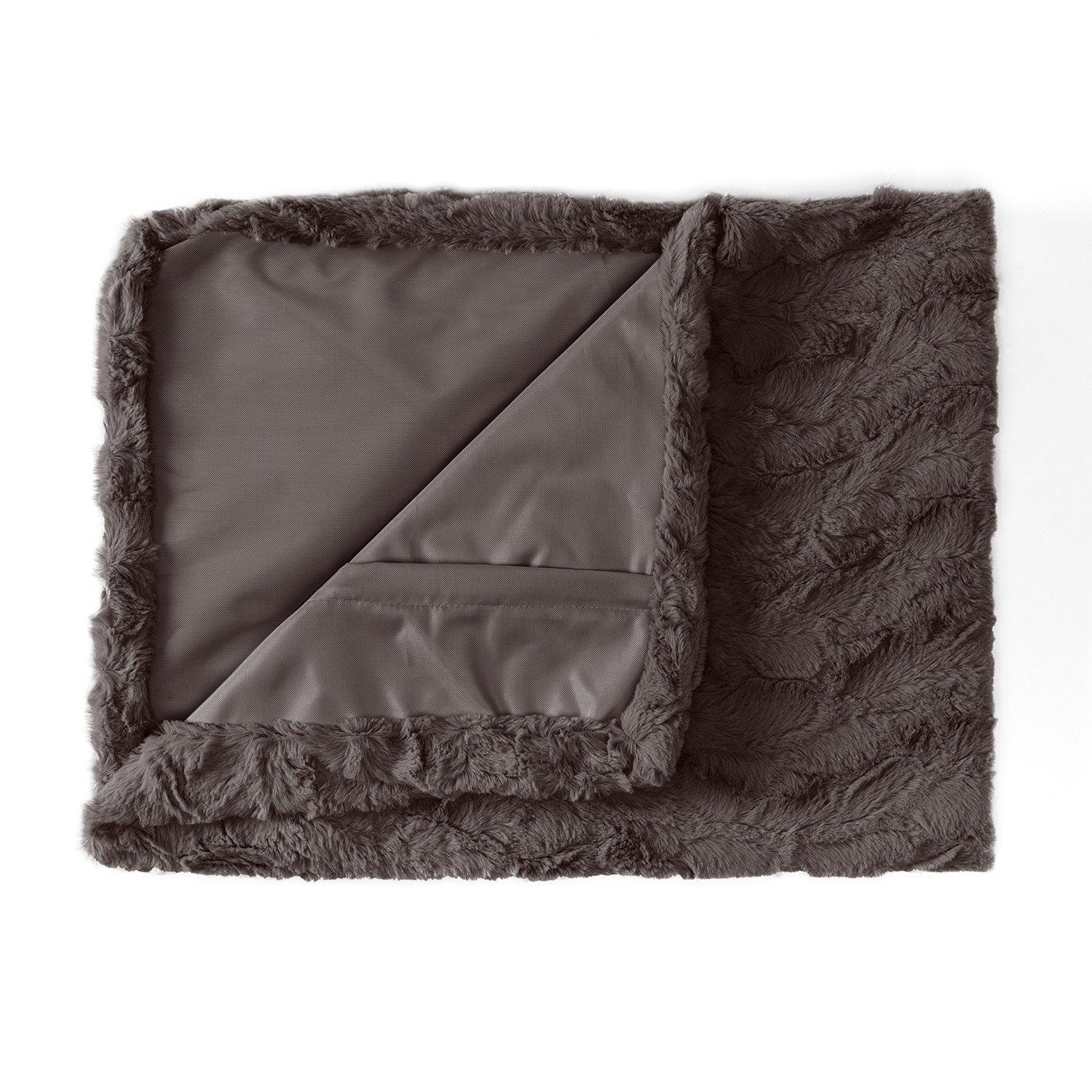Best Friends By Sheri Calming Lux Fur Nap Mat vaihtopäällinen 27x36 harmaa