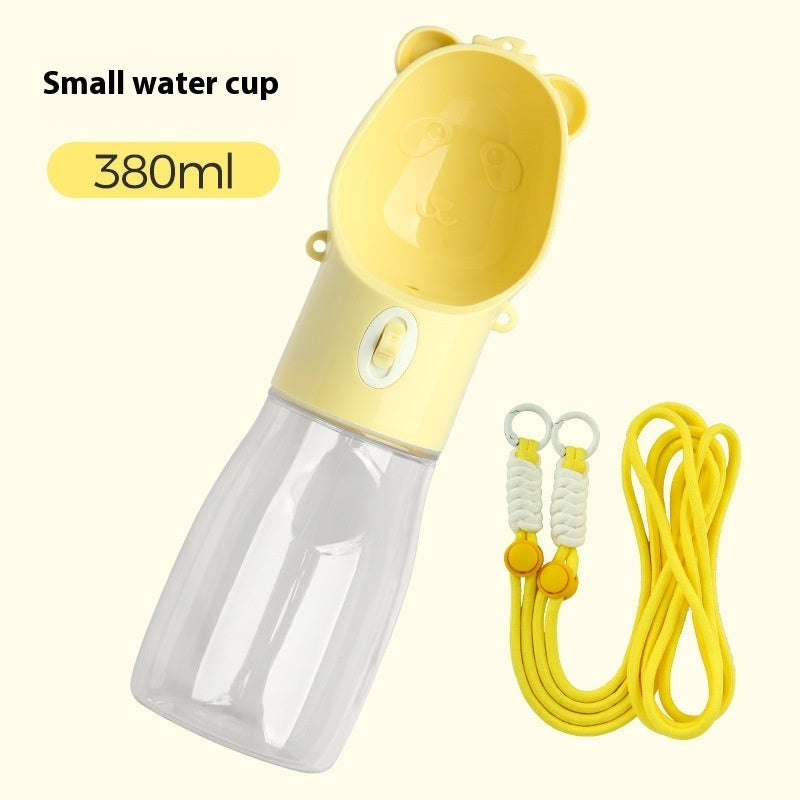 Miaouplay juomapullo koiralle 500 ml valkoinen vesipullo