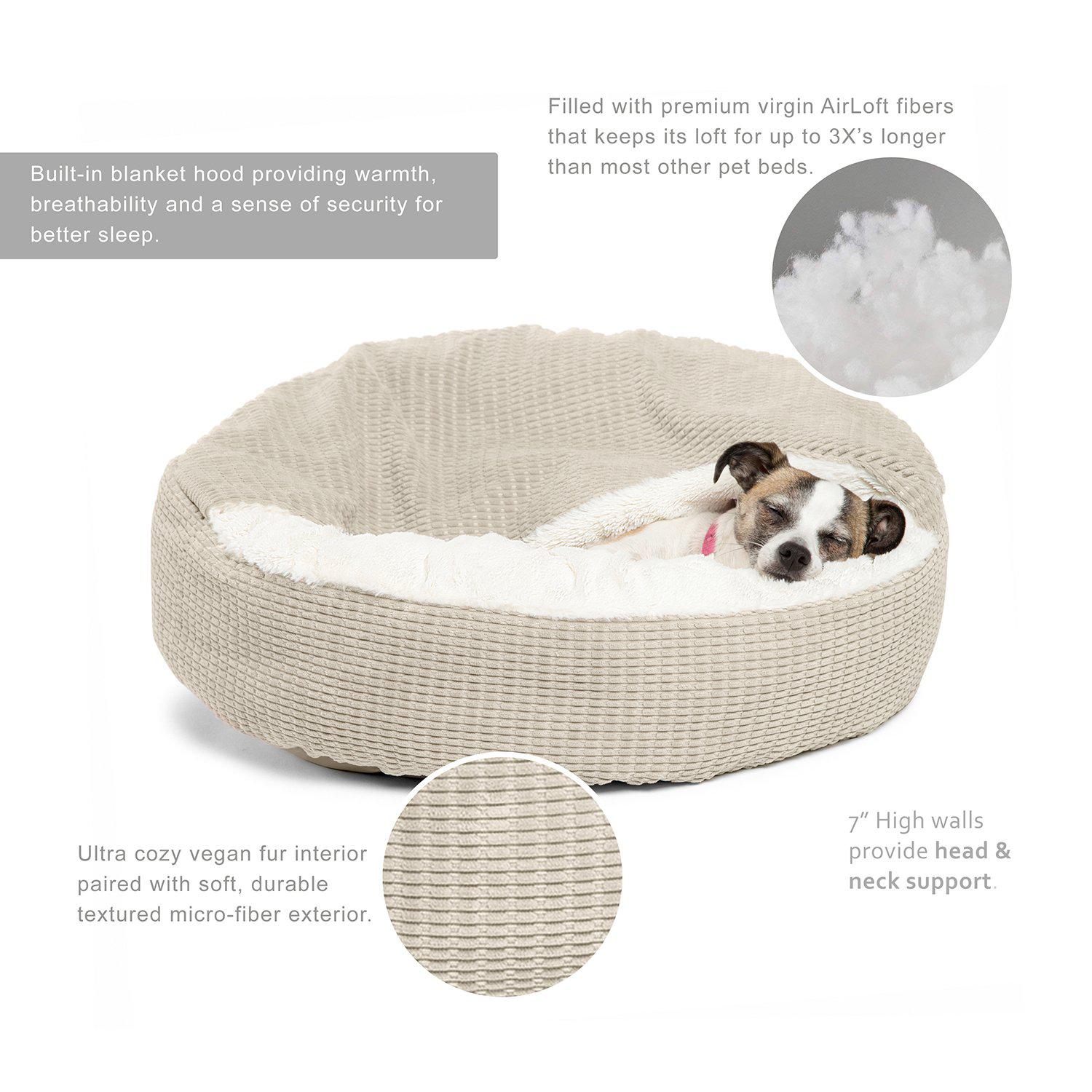 Best Friends By Sheri Cozy Cuddler Mason lemmikin peti Standard Oyster