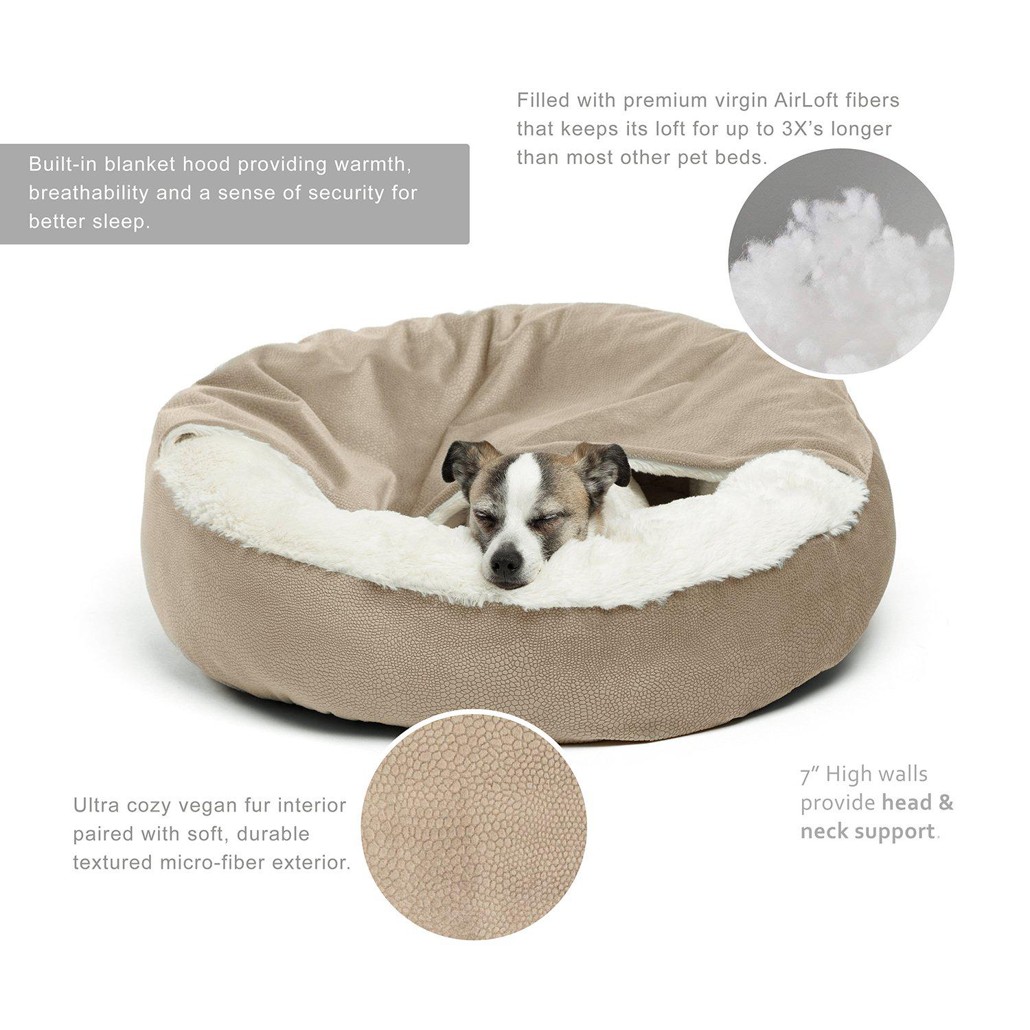 Best Friends Cozy Cuddler Ilan lemmikkipeti Standard Gray