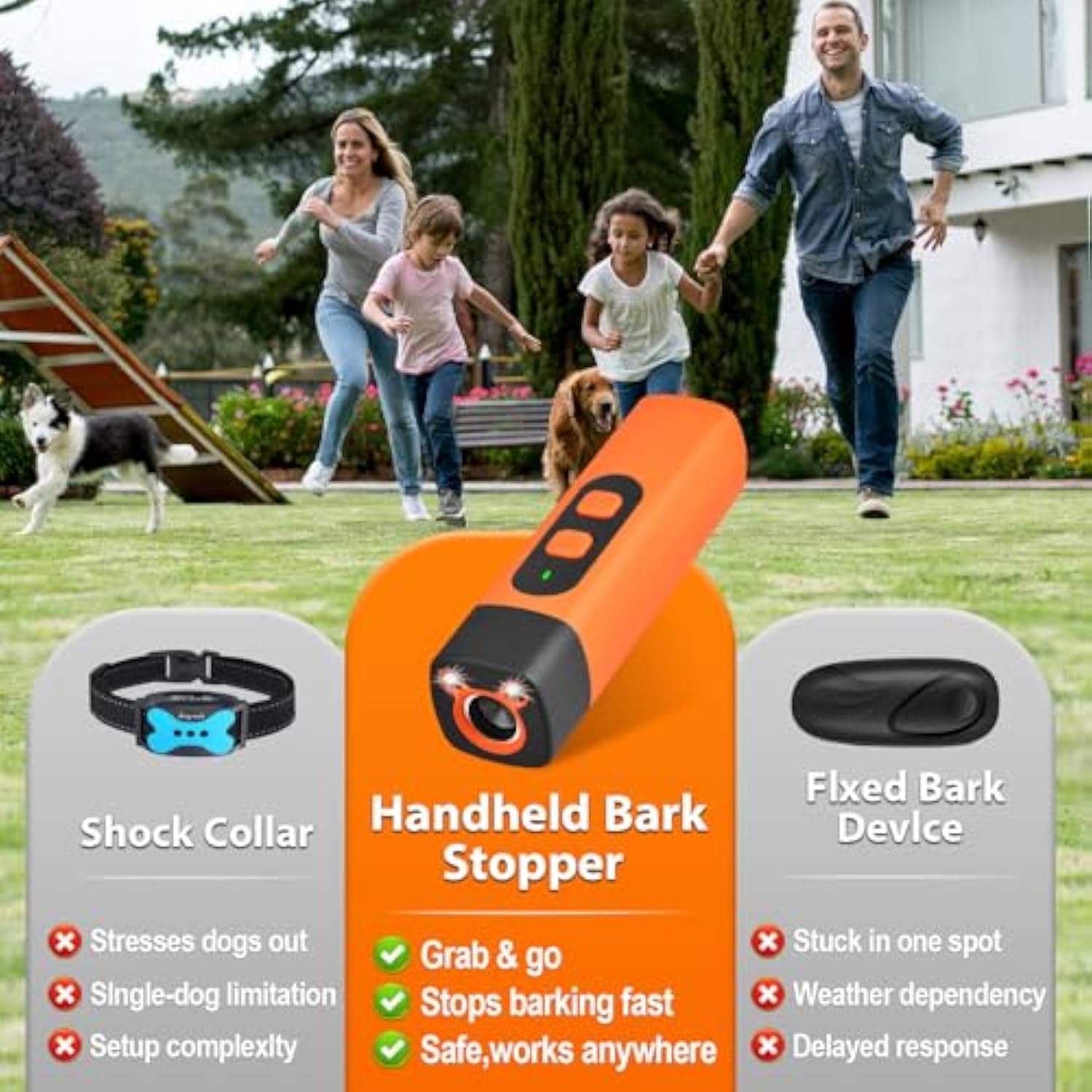 Felinoir Ultrasonic Dog Bark Deterrent haukunestolaite ultraääni