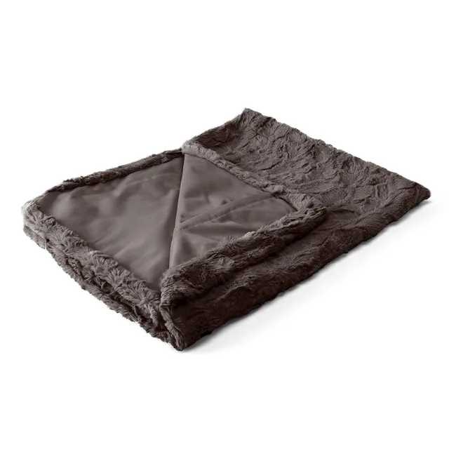 Best Friends By Sheri Calming Lux Fur Nap Mat vaihtopäällinen 27x36 harmaa