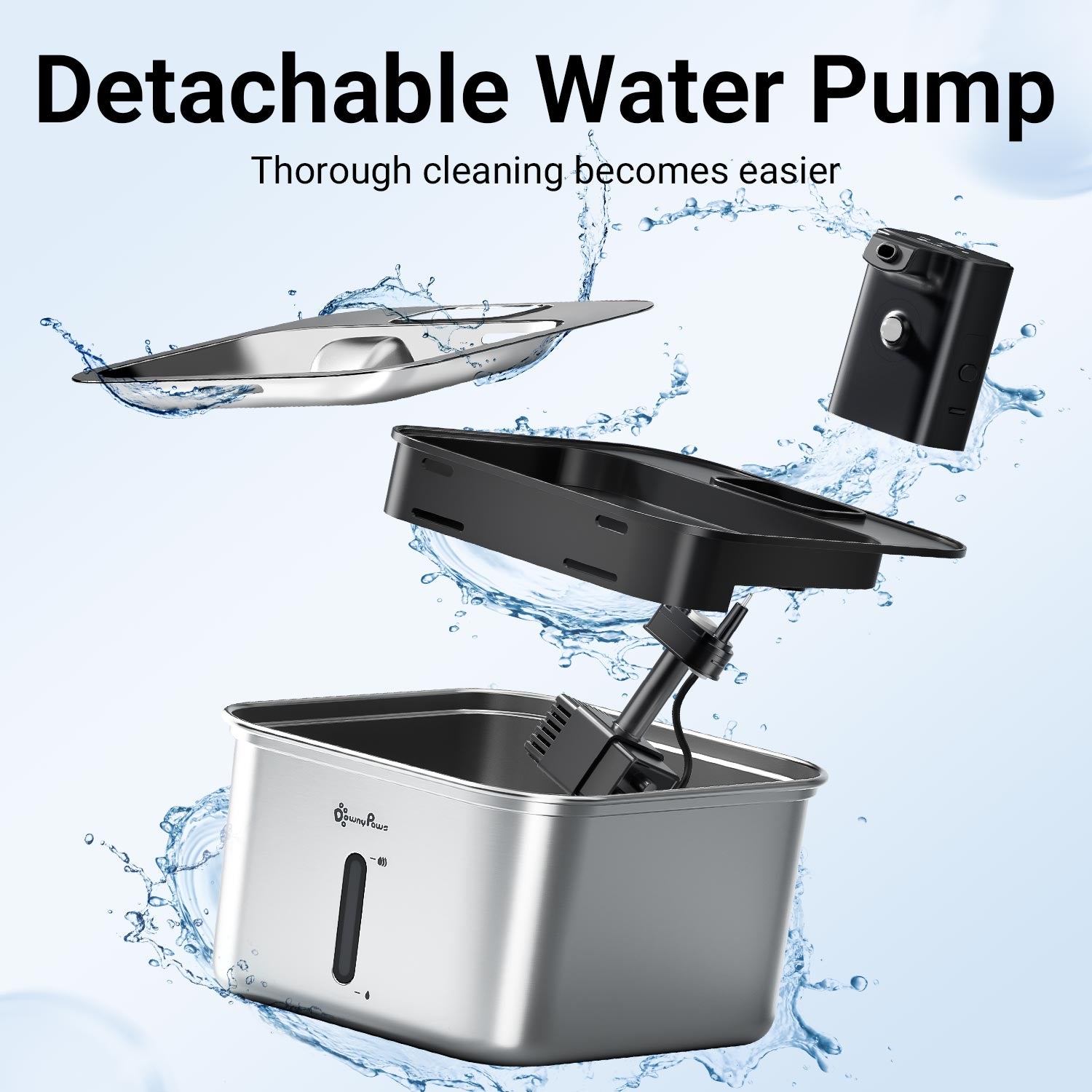 Downypaws FurSink vaihtopumppu juomalähteeseen DPWFP6FS