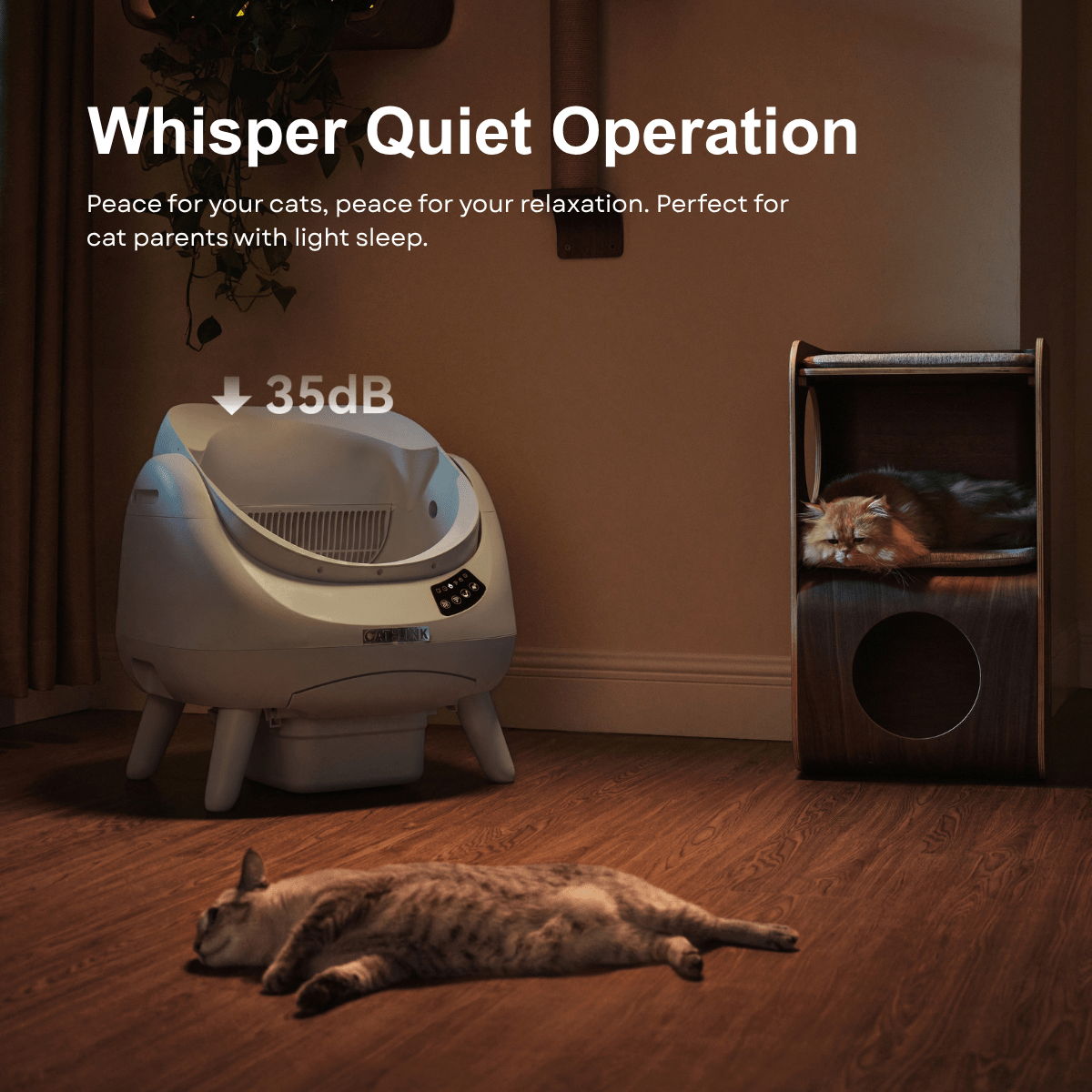 CATLINK Open-X Lite avoin hiekkalaatikko 12 l vaaleanharmaa