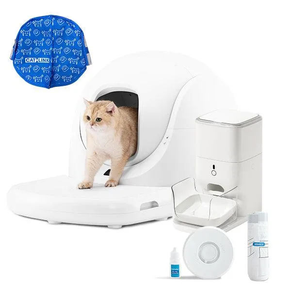 CATLINK Baymax portailla + F04 ruoka-automaatti