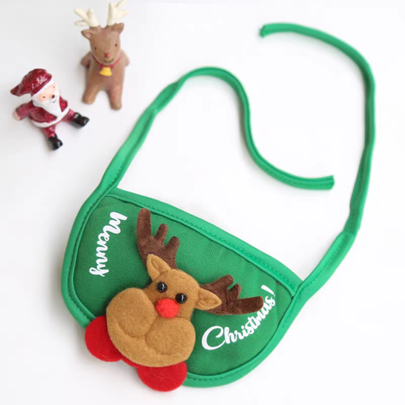 Felinoir Christmas Joy kissan jouluasu vihreä 3-osainen