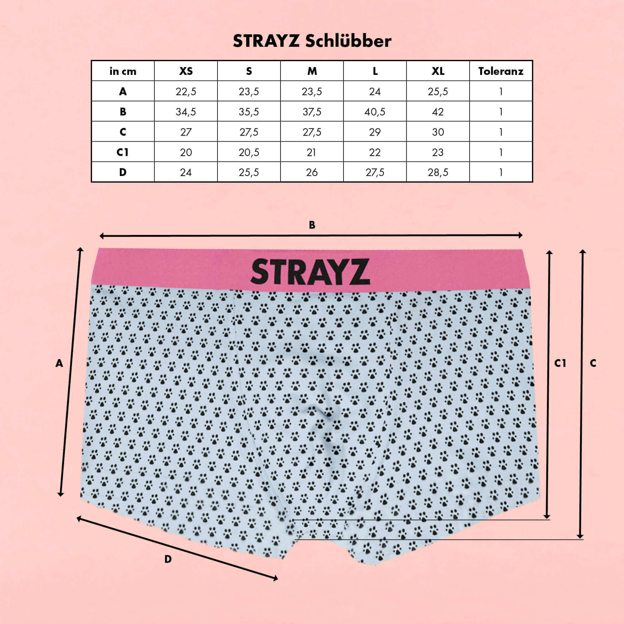 STRAYZ Schlübber alushousut luomupuuvilla koko S