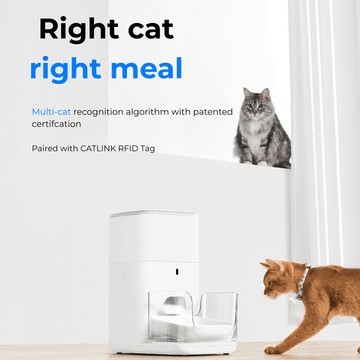 CATLINK F04 RFID Fresh 2 Luxury ruoka-automaatti 4 l keraaminen
