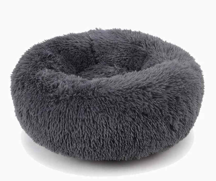 Purrbowl rauhoittava donitsipeti kissalle 60 cm vaaleanharmaa