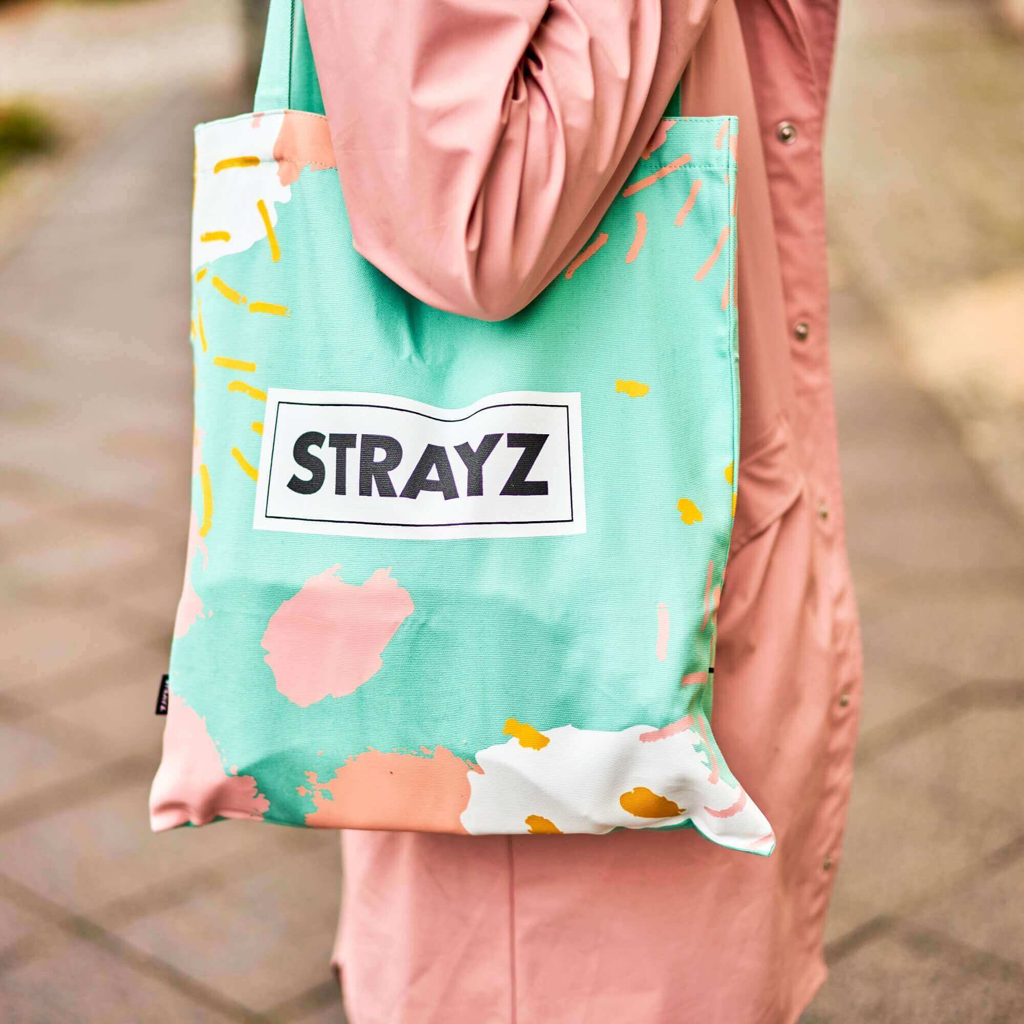 STRAYZ Doggo kangaskassi luomupuuvilla uniikki