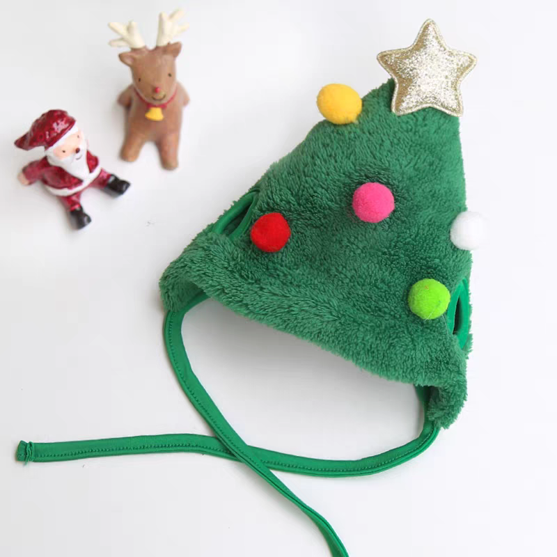 Felinoir Christmas Joy kissan jouluasu vihreä 3-osainen