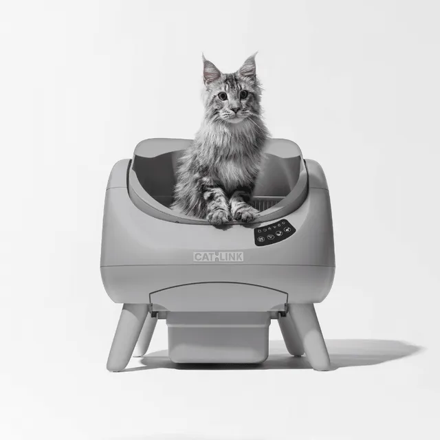 CATLINK Open-X Lite itsepuhdistuva hiekkalaatikko avoin