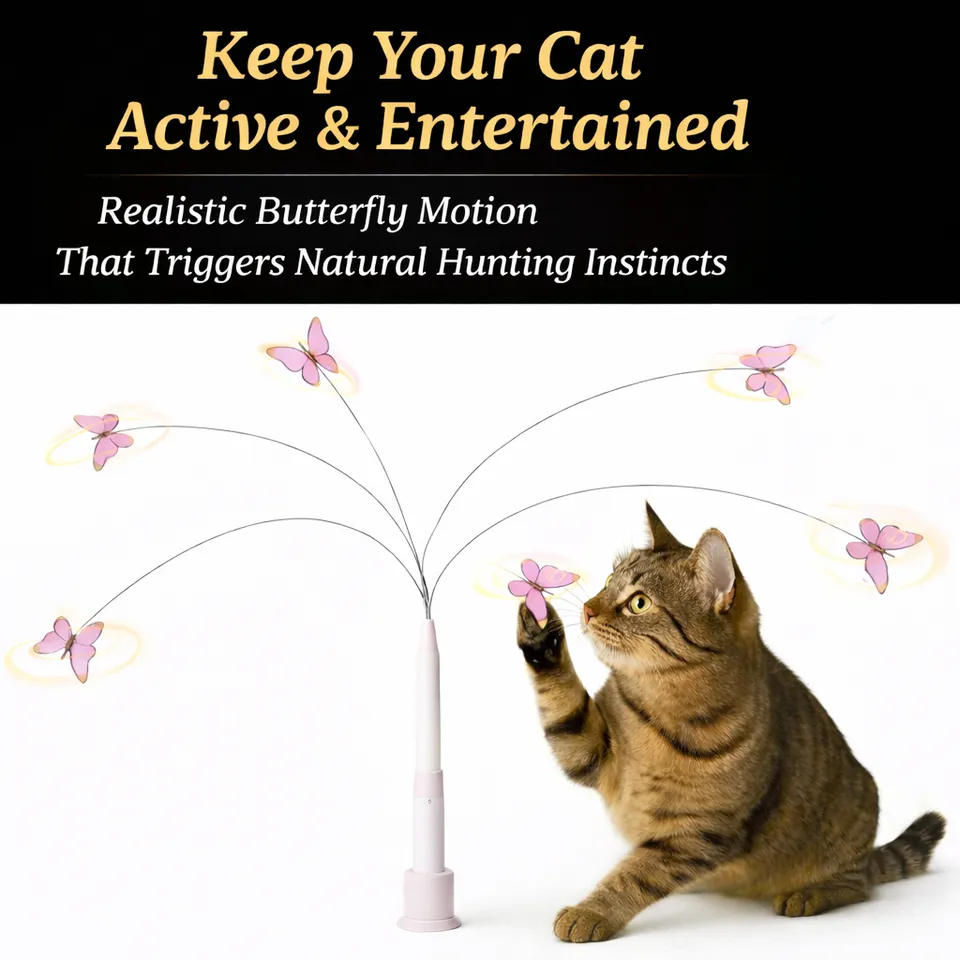 Felinoir HuntFly kissan lelu interaktiivinen