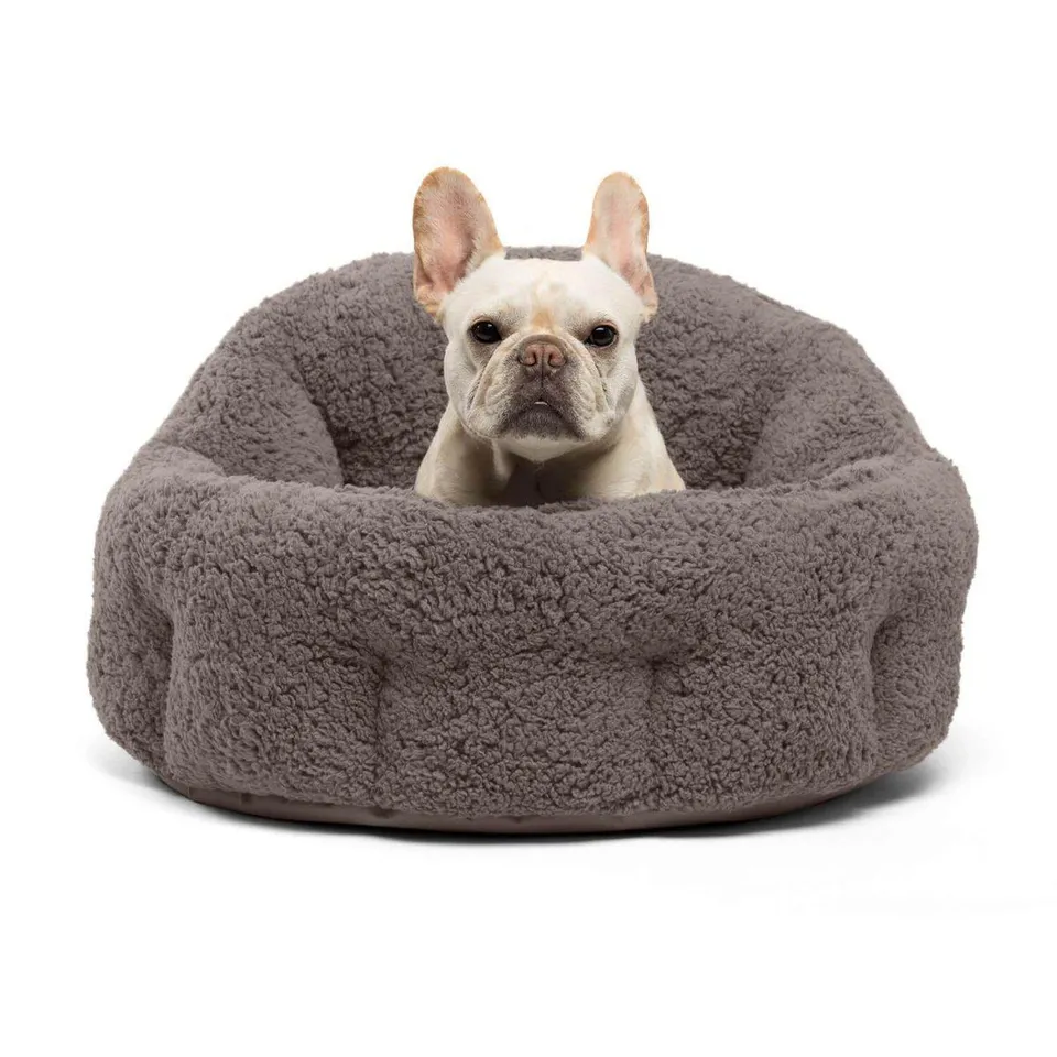 Best Friends By Sheri Deep Dish Sherpa peti jumbo harmaa
