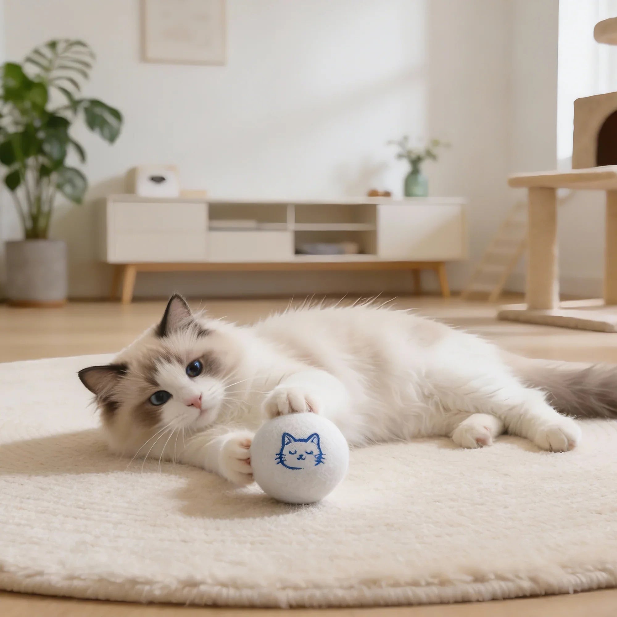 CATLINK villapallot kissan lelu 5 kpl hiljainen