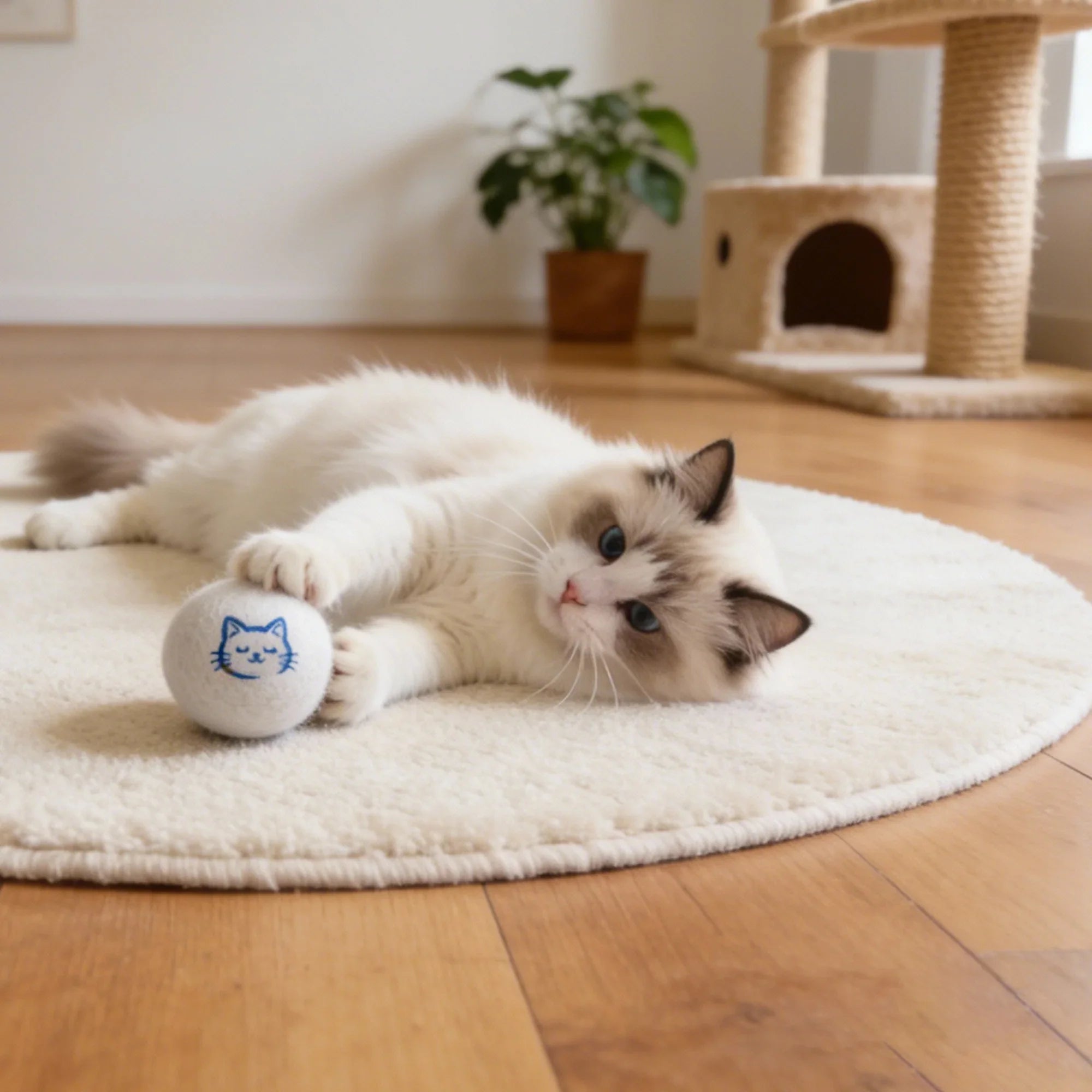 CATLINK villapallot kissan lelu 5 kpl hiljainen