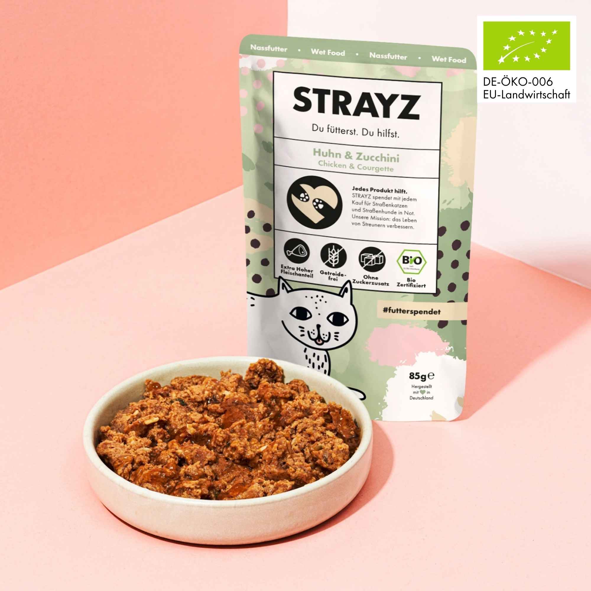 STRAYZ Bestseller kissanruokapaketti viljaton