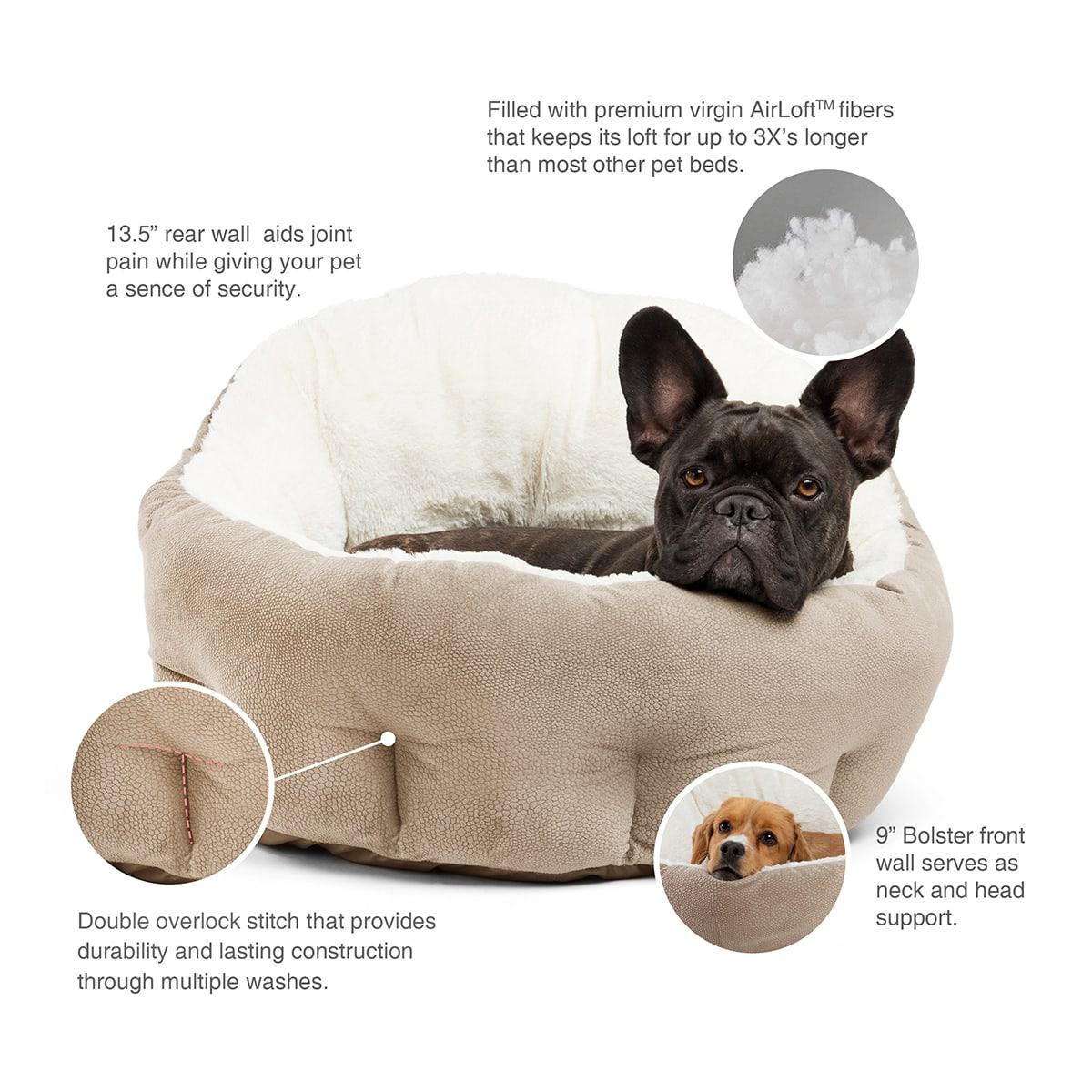 Best Friends Deep Dish Cuddler koiranpeti Jumbo Wheat