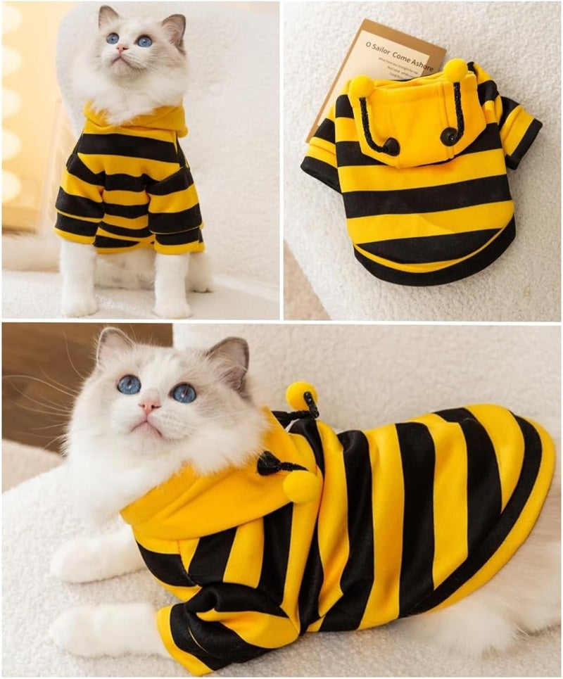 Felinoir Pet Bee mehiläisasu lemmikille pehmeä