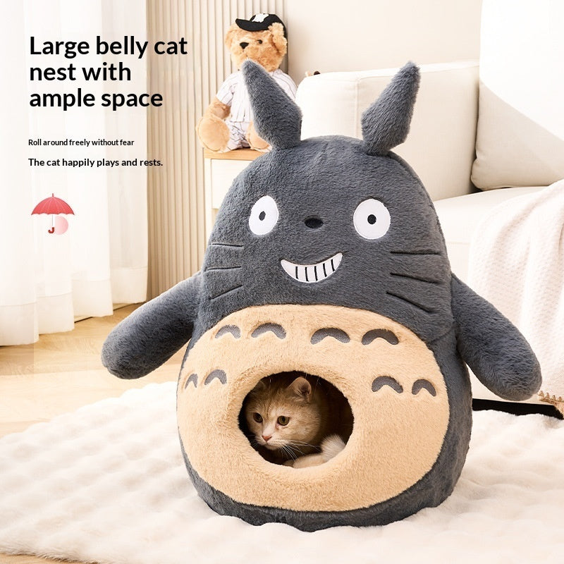 Miaouplay Capybara kissanpesä pehmeä lämmin