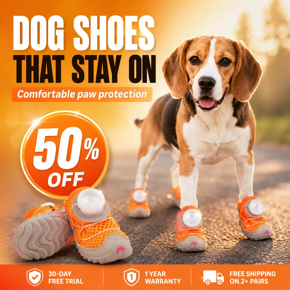 Felinoir Comfy Paw Shoes koiratossut 4 kpl koko 4 musta liukumaton